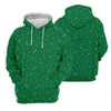 Maxcorners Golf And Beer Lucky Four Leaf Clover St Patrick's Day Green Golf Tops For Men, Golf Gift For Men