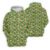 Maxcorners Naughty Fun Adult Humor St Patrick's Day Golf Shirt, Green Orange White Women's Golf Tops, Ladies Golf Shirts