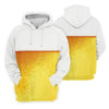 Maxcorners Cold Beer Print Golf Top, Beer Glass Pattern Design, Golf Shirts For Women LM1507
