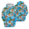 Maxcorners Funny Beach Surfer Jesus Hawaiian Golf Shirt, Golf Polo For Women, Printed Golf Shirt LM1507