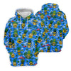 Maxcorners Pineapple Skull Island Ocean Hawaiian Golf Shirt, Hawaiian Golf Shirt, Golf Tops For Women LM1507