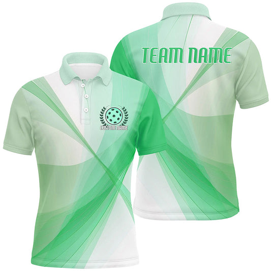 MaxCorners Pickleball Multi-Color 1 Customized Name, Team Name 3D Polo Shirt For Men