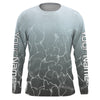 Maxcorners Chinook King Salmon Fish skin Custom Long sleeve performance Fishing shirts, Salmon Fishing jerseys LM0201