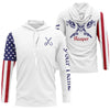 Maxcorners Fishing Fish reaper Custom American Flag Fishing Shirts, Patriotic Fishing gifts LM0501