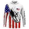 Maxcorners Custom Deep Sea Fishing Shirts With Boat Name, American Flag Saltwater Fishing Shirt LM0501