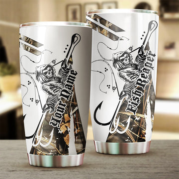 Maxcorners Fishing Fish Reaper Fish Hook Camo Customize Name
