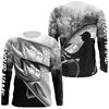 Maxcorners Chinook Salmon ( King Salmon) Fishing Customize name Fishing shirts Long sleeve, Long Sleeve Hooded LM0201