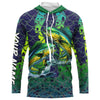 Maxcorners Mahi Mahi Dorado Fishing Performance Fishing Shirt Uv Protection Customize Long Sleeves