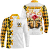 Maxcorners Bowling And Beer Argyle Pattern Custom Bowling Polo Shirt Bowling Team League Jersey