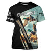 Maxcorners Mallard Duck Hunting Custom name all over print Shirts for Men, Kid - Duck hunting Gifts LM2608