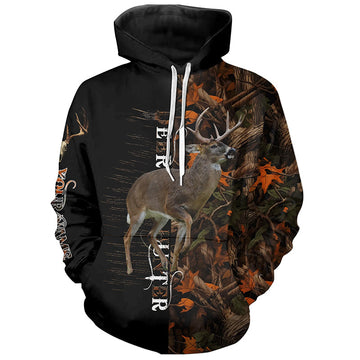 Maxcorners Personalized Deer hunting camouflage shirts for Deer hunters, Deer hunting clothing, hunting gifts LM2608