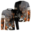 Maxcorners Men’s Hunting Deer Camo 3D All-Over Printed Hoodie Shirt – Hunting Hoodie for Men