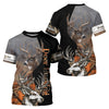 Maxcorners Men’s Hunting Deer Camo 3D All-Over Printed Hoodie Shirt – Hunting Hoodie for Men