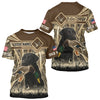 Maxcorners Mallard Duck Hunting Camouflage Shirt With Black Labrador Retriever, Duck Hunting Season 
 LM1109