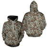 Maxcorners Beautiful Deer Hunting Shirts Pattern Deer Camo Custom Name 3D All Over Printed Hunting Gift LM0409