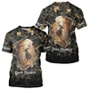 Maxcorners Personalized Whitetail Deer Hunting Camo 3D Print Custom Name Shirts, Hunting Gifts LM0409