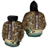 Maxcorners Best Duck Hunting Camouflage Custom Name 3D Shirts, Personalized Duck Hunting Gifts LM1109