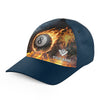 Maxcorners Billiard Fire And Water 8 Ball Personalized Name 3D Cap