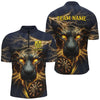 Maxcorners Storm Lion Panther Darts Jersey Customized Name, Team Name 3D Polo Shirt