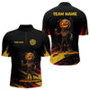 Maxcorners Pumpkins Head Custom Halloween Funny Dart Shirts For Men, Dart Jerseys