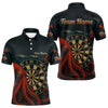 Maxcorners Scarlet Octopus Dart Team Shirt For Men Players â€“ Unique Custom With Player Name LM1625