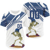 Maxcorners Custom Baseball Jersey For Men Personalized Red Baseball, Baseball Shirt For Newborn LM2608