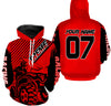 Maxcorners Custom ATV Motocross Hoodie Men Women Extreme Quad Racing Hooded Jersey For Adult Off-Road MT2709