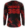 Maxcorners Motocross Racing Jersey Red Upf30+ Men Women Kid Dirt Bike Shirt Motorcycle Jersey MT2809