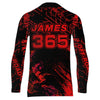 Maxcorners Motocross Racing Jersey Red Upf30+ Men Women Kid Dirt Bike Shirt Motorcycle Jersey MT2809