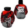 Maxcorners Red Motocross Racing Hoodie Jersey For Men Women Dirt Bike Off-road Hoodie MT2809