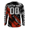 Maxcorners Motocross Racing Jersey Red Upf30+ Dirt Bike Shirt Men Women Kid Off-road Riding Jersey MT2809