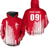 Maxcorners Adult&Kid red custom dirt bike jersey Motocross jersey upf30+ mens women Motocross Shirt| MT2709