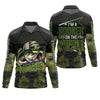 Maxcorners Weekend Hooker Camouflage Fishing Shirts, Fishing UPF Shirts, Men's Fishing Shirts Long Sleeve