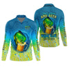 Maxcorners Mahi Mahi Fishing Shirt, Fishing SPF Shirt For Men, Gift For Fisherman, Fishing Shirts For Men