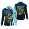 Maxcorners Fishing It's Not Just A Hobby It's A Way Of Life Fishing UPF Shirts, Fishing Gifts For Men