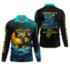 Maxcorners Happiness Is A Big Bass And A Limit Of Panfish Fishing UPF Shirts, Funny Fishing Shirt, Fishing Gifts For Men