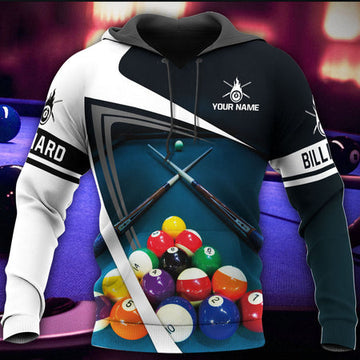 Maxcorners Personalized Billiard 3D All Over Printed Clothes