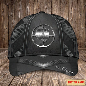 Maxcorners Personalized Name Turkey Hunting Cap NDB05, Birthday Gift Father's Day Gift For Grandpa Dad Husband Son LM0402