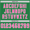 Maxcorners Custom Grass Green Pink-White Mesh Authentic Football Jersey LM2605