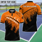 MaxCorners Personalized Name Pickleball 3D Polo Shirt