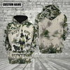 Maxcorners Hunting Just A Girl Who Loves Hunting Deer Woodland Camo Personalized 3D Shirts