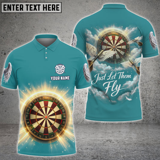 Maxcorners Personalized Darts Board Polo Shirts Custom Darts Team Jersey For  Paula