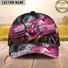 Maxcorners Bowling Drift Paint Splash Multicolor Personalized Name 3D Cap