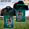 Maxcorners Archery Fire Funny Multicolor Options Personalized Name, Team Name 3D Shirt 1