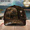 Maxcorners Hunting Leather Patch Personalized 3D Cap