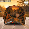Maxcorners Hunting Orange Forest Personalized 3D Cap