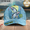 Maxcorners Fishing Tropical Ocean Personalized 3D Cap (13 Breeds)