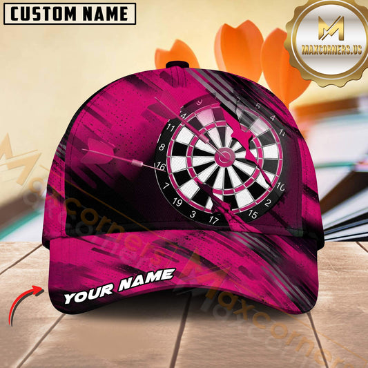 Maxcorners Darts Abstract Board Personalized Name 3D Cap