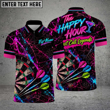 Maxcornerss Darts The Happy Hour Custom 3D Shirts For Denis