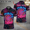 Maxcorners Darts Let’s Play Darts Neon Attitude Style Personalized Name 3D Shirt For Women